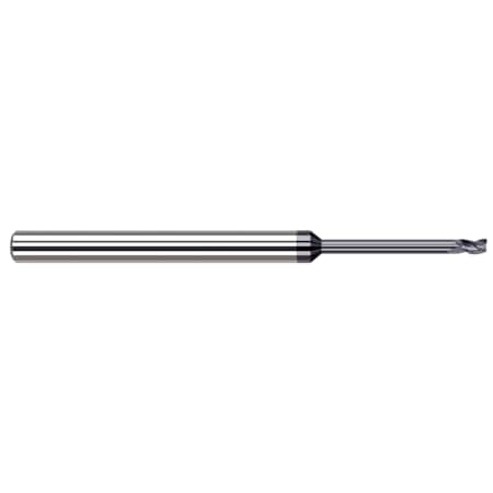 Harvey Tool End Mill for Medium Alloy Steels - Square, 0.0310" (1/32), Neck Dia.: 0.0300" 931131-C3
